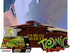 Tonic Trouble (Europe) (En,Fr,De,Es,It) Cover